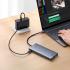 Baseus PortalJoy Series 13-Port  HUB（Type-C to HDMI4K@60Hz*2+DP4K@120Hz*1+VGA*1+USB3.1*2+Type- C3.1*1+USB2.0*1+PD*1+RJ45*1+SD/TF*1+3.5mm*1) - Space Grey
